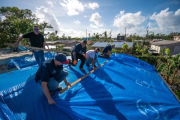 free tarp during Hurricane